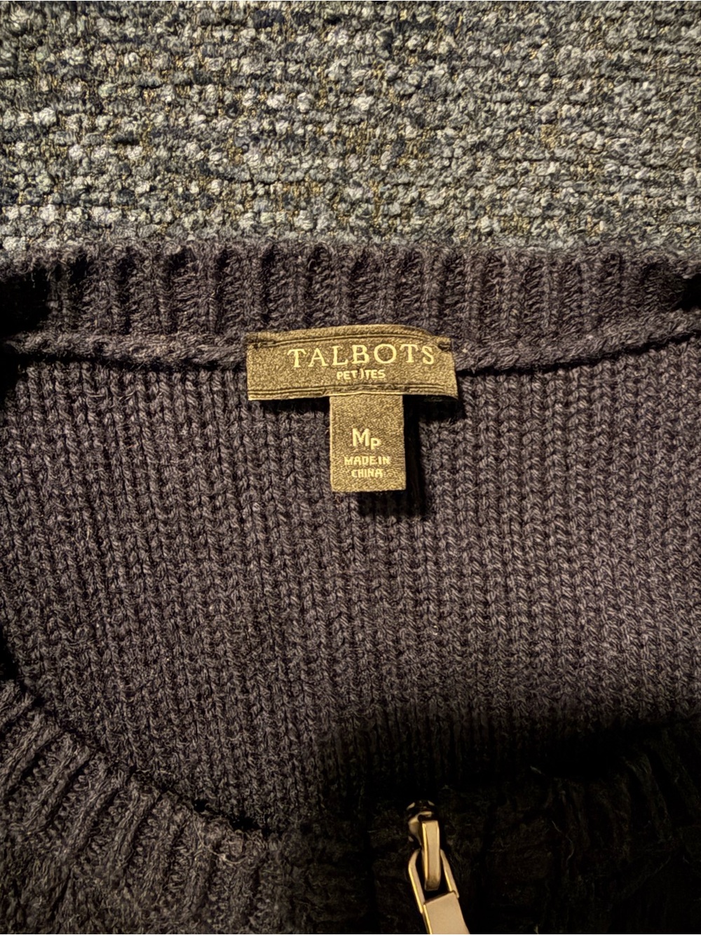 Talbots wool-blend cardigan - Picture 3 of 5